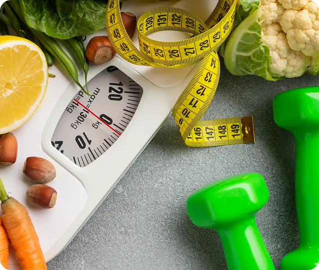 Gewichtsregulation durch Ernährung und Bewegung